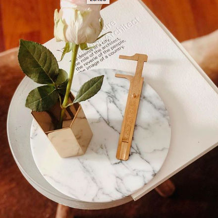 (DISPLAY SAMPLE) Hexagonal Pen Holder